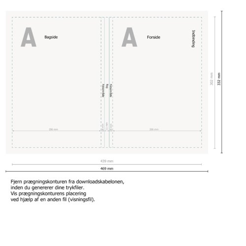 Notesbøger Standard A4 Tryk - Gratis Levering