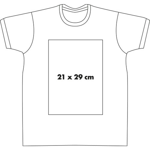 Hvid bomulds T-shirt til mænd med korte ærmer og rund halsudskæring.