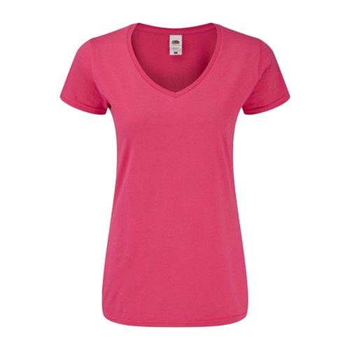 Fruit of the Loom V-neck T-shirt, damer, prøve 5