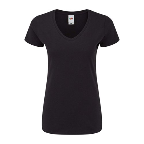 Fruit of the Loom V-neck T-shirt, damer, prøve 3