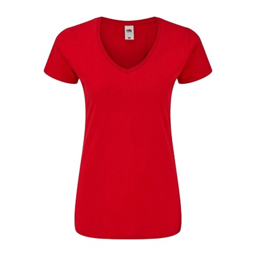 Fruit of the Loom V-neck T-shirt, damer, prøve 4