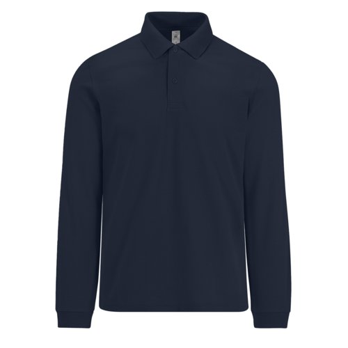 B&C langærmet poloshirt, herrer 10