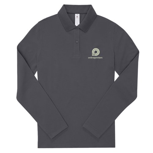 B&C langærmet poloshirt, damer 19