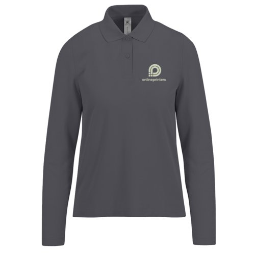 B&C langærmet poloshirt, damer 1