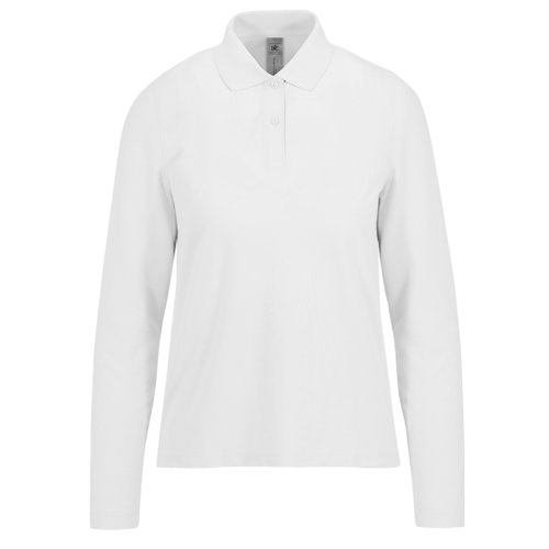 B&C langærmet poloshirt, damer 2